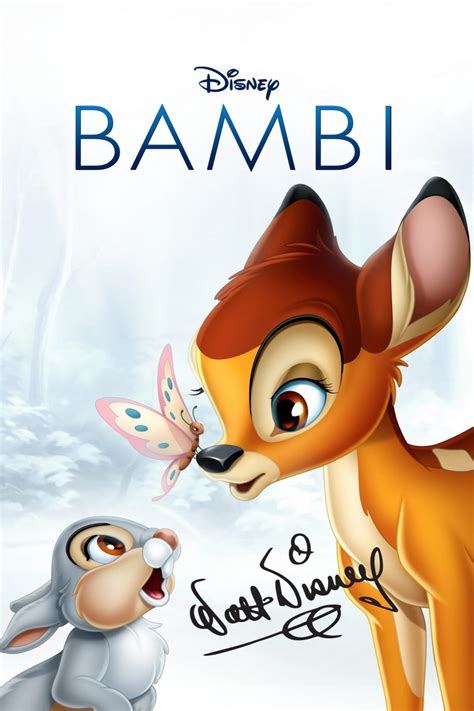 Bambi V2 1942 Animated Movie Decor – Poster | Canvas Wall Art Print Poster - Canvas Wall Art Decor