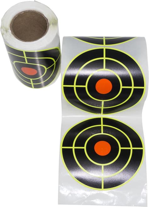 Lxmxgk 200 Pcs Splatter Paper Targets Self Adhesive Targets