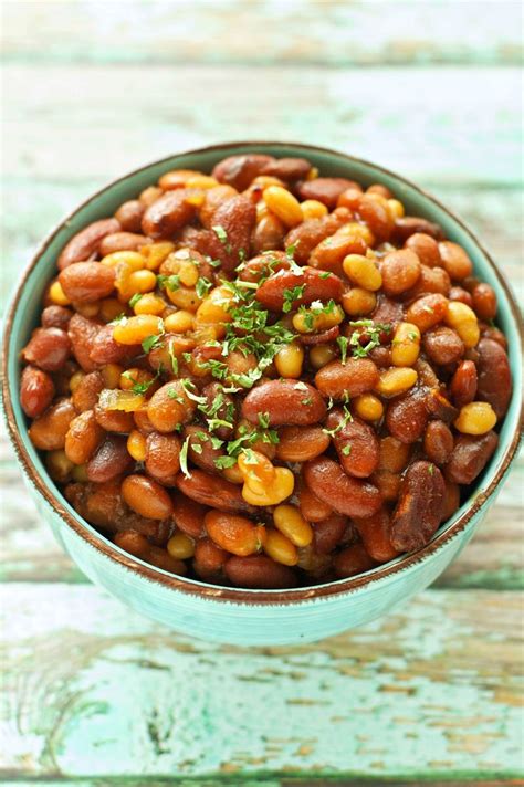 Slow Cooker Honey BBQ Baked Beans Recipe Pressure Cooker Baked