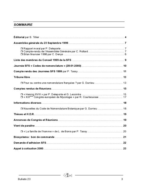 Remplissable En Ligne Rapport Moral Et Rapport Financier Prsentl