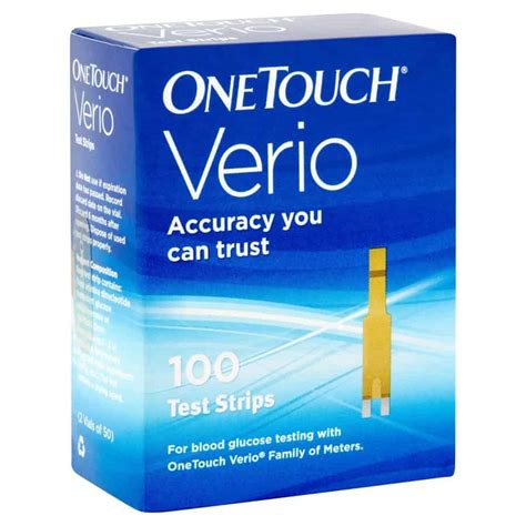 Buy One Touch Verio Strips 100'S Online get Upto 60% OFF | PharmEasy