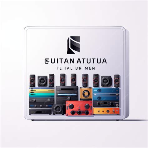 Premium Photo Sonic Soundwaves A Sleek Logo For Your Audio Equipment