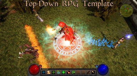 Unreal Engine Top Down Rpg Diablo Template Trailer Youtube