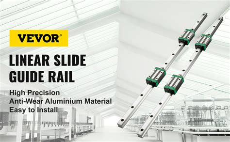 Vevor Miniature Rail Lin Aire Guide Cnc Hsr Mm Rails Et