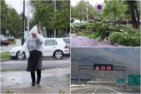 Upaljen Meteoalarm Za Cijelu Hrvatsku Hladan Zrak U Ao Je Na Velika