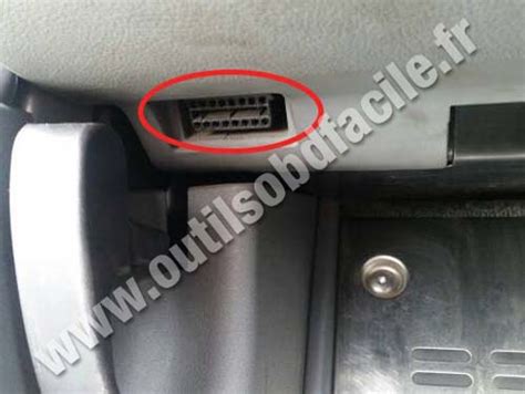 Obd2 Connector Location In Audi Tt 8n 1998 2006 Outils Obd Facile