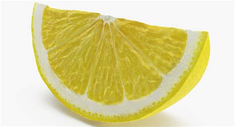 3d Lemon Slice Model Turbosquid 1225618