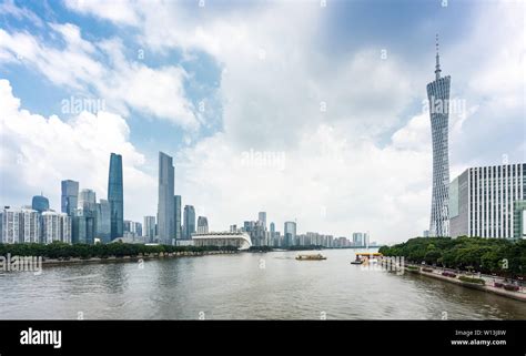 Guangzhou city skyline Stock Photo - Alamy