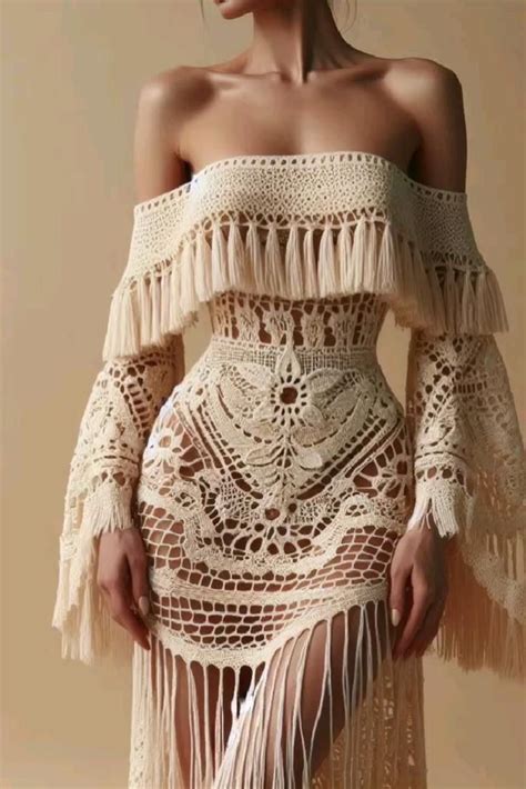 Pin On Sizin Pinleriniz In 2024 Crochet Dress Boho Fashion Fashion