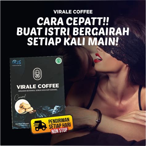 Jual VIRALE CAFFE Penambah Stamina Pria Dewasa Kopi Kuat Pria Herbal