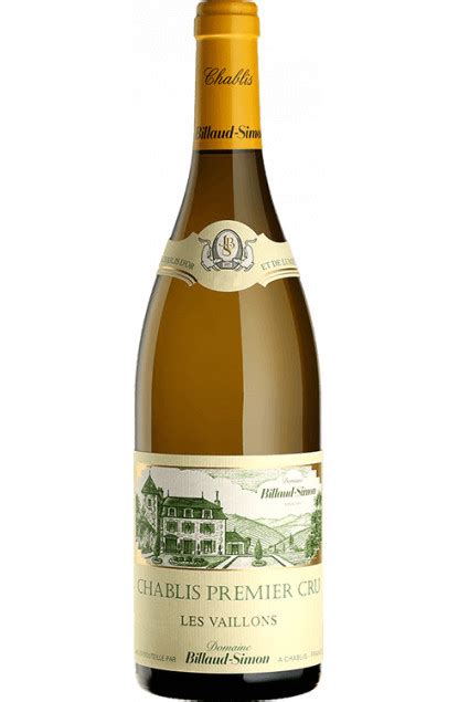 Domaine Billaud Simon Vaillons Premier Cru Chablis Aoc Wit