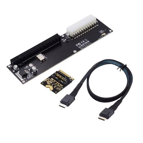 Zihan PCI E 3 0 M Key M 2 To Oculink SFF 8612 SFF 8611 Host Adapter For