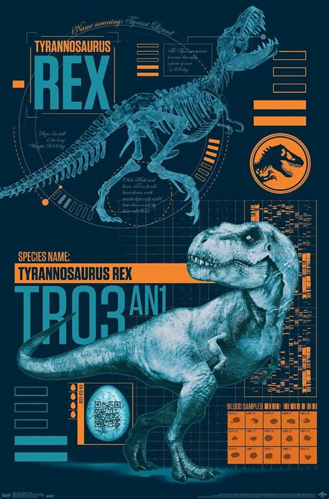 Trends International Jurassic World Fallen Kingdom Póster De Pared T