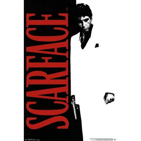 Scarface - Classic Laminated Poster Print (22 x 34) - Walmart.com ...