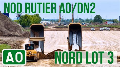 AUTOSTRADA A0 Nord Lot 3 Nod Rutier A0 DN2 Stadiu Lucrari 17 05