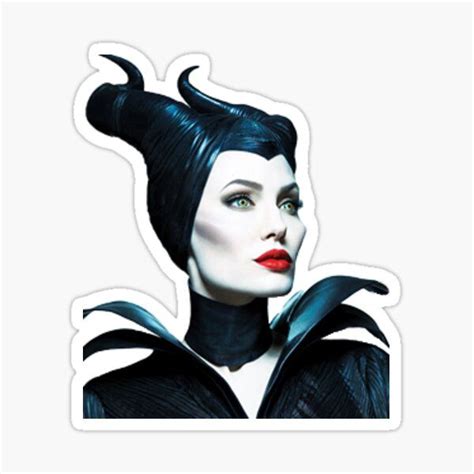 Pixar Angelina Jolie Maleficent Waterproof Stickers Printable