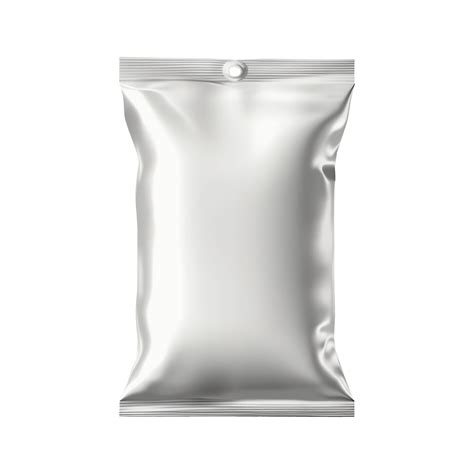 Plastic Foil Bag Isolated On Transparent Background Png Png