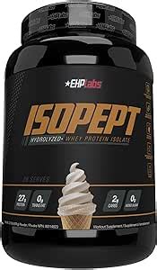 EHP Labs IsoPept Whey Protein Powder Protein Shake 27g Of Whey