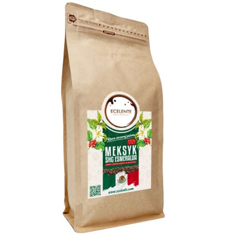 Kawa Ziarnista Meksyk 1kg Speciality 100 Arabica Świeżo Palona