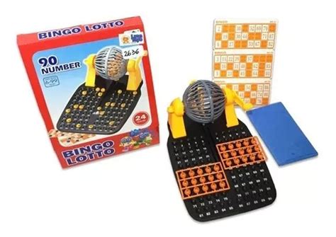 Bingo Juego De Mesa Lotto Bolliero 90 Números 24 Cartones MercadoLibre