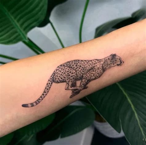 Cute Leopard Print Tattoos