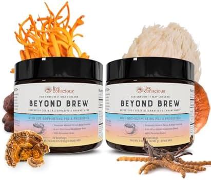 Amazon Beyond Brew Mushroom Superfood Coffee Mushroom Coffee