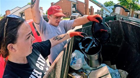 Truck Bed Full Dumpster Diving At Apartments YouTube