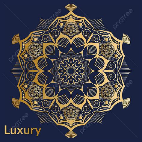 Luxury Ornamental Mandala Vector Art Png Luxury Mandala Design