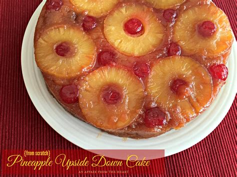 Pineapple Upside Down Cake (from Scratch!)