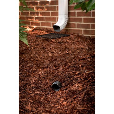 Amerimax Inch No Dig Low Profile Catch Basin Downspout Extension Kit