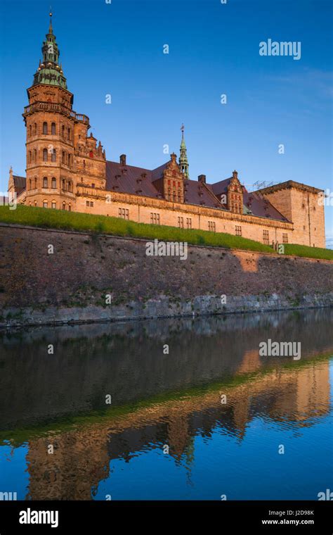 Denmark Zealand Helsingor Kronborg Castle Also Known As Elsinore