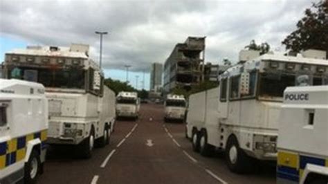 Parades And Protests In Belfast Pass Off Peacefully Bbc News