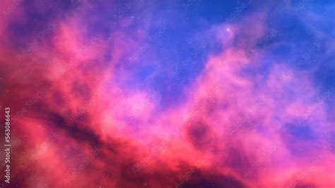 red-violet nebula in outer space, horsehead nebula, unusual colorful ...