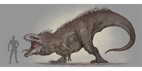 Yin Zhe Desert Tyrant Concept Exercise Mythical Creatures Art