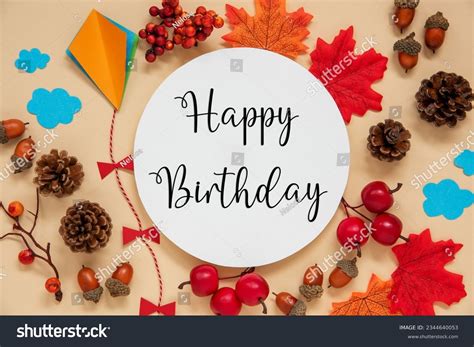 Happy Birthday Fall Photos And Images Shutterstock