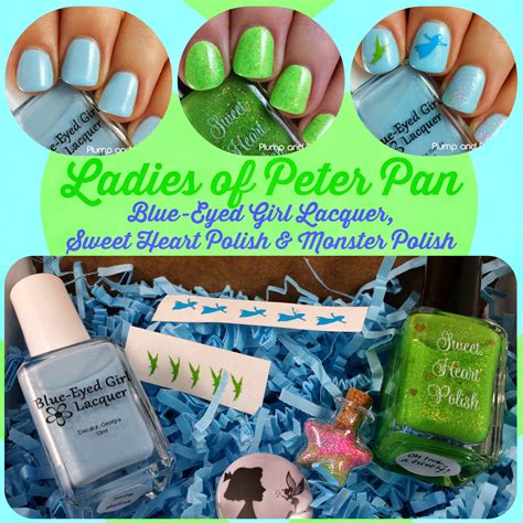 Plump And Polished Ladies Of Peter Pan Box Blue Eyed Girl Lacquer