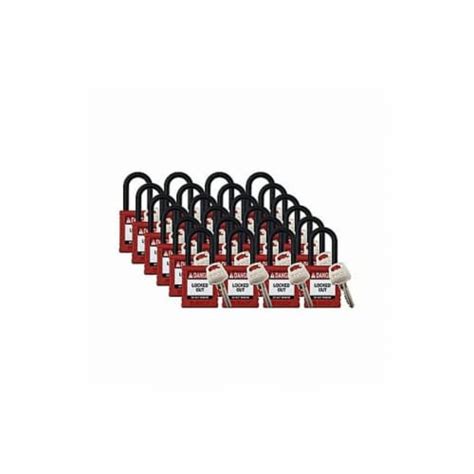 Brady Padlock6 Pinsredpk24 Sdpl Red 38pl Ka24 1 Kroger