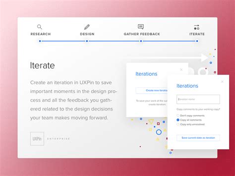 Agile Process In Uxpin 44 — Iterate By Adam Zielonko For Uxpin On