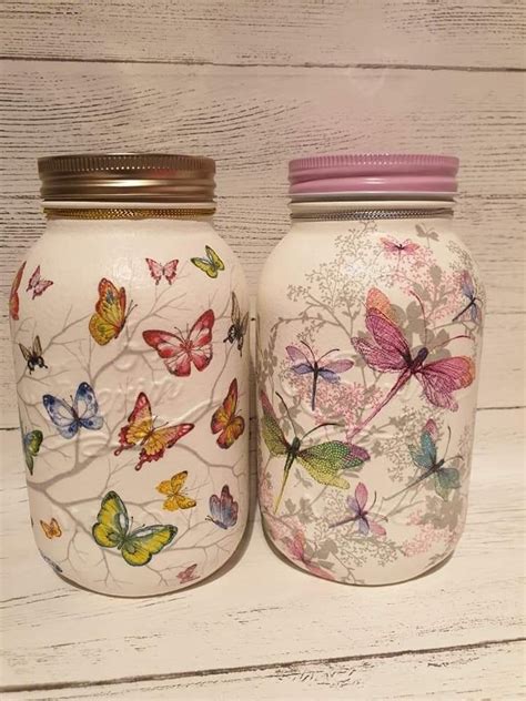 Mod Podge Crafts Mason Jar Crafts Diy Mason Jar Gifts Decoupage Jars