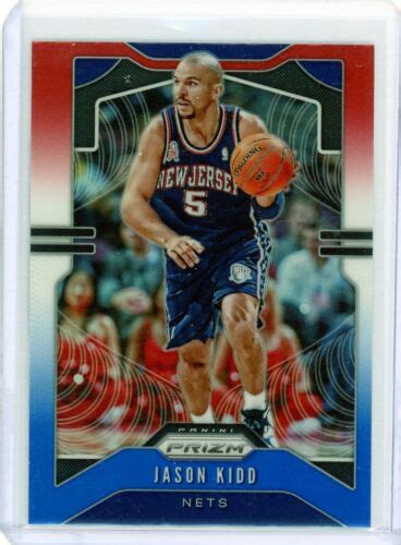 2019 20 Panini Prizm Jason Kidd Red White Blue Prizm 5 Brooklyn Nets