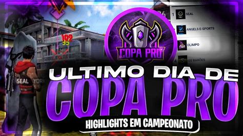 Final Das Classificat Rias Da Copa Pro Highlights Em Campeonato