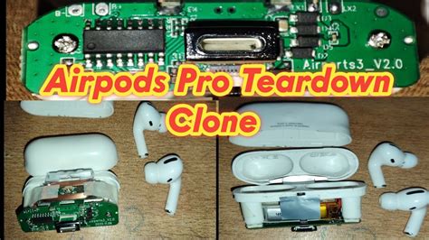 Airpods Pro Clone Teardown And Assembling Youtube