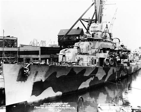 80-G-1049793: USS Fletcher (DD-445), 1942