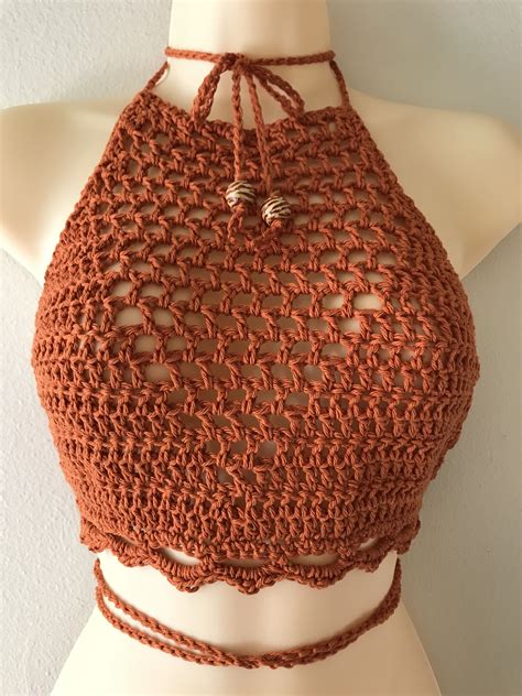 Crochet Crop Top By Parlezvouscrochet Diycroptopcrochet Ganchillo