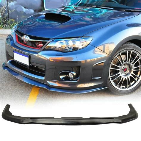 2011 2014 Subaru Wrxsti Hd Style Front Bumper Lip