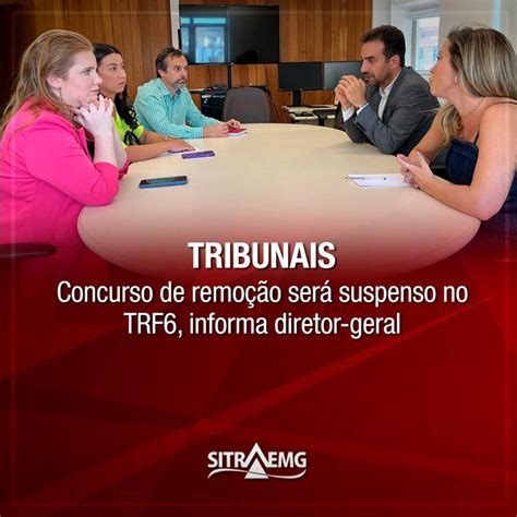 Concurso De Remo O Ser Suspenso No Trf Informa Diretor Geral Sitraemg