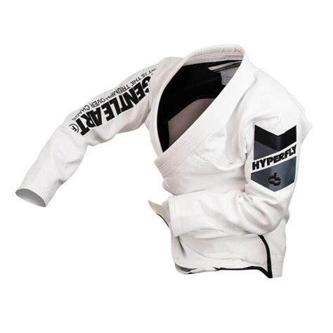 Hyperfly Bjj Gi The Gentle Art White Rebelz