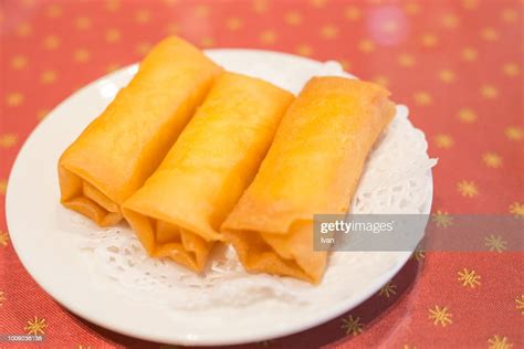 Traditional Chinese Hong Kong Dish Dim Sum Dessert Golden Chestnut