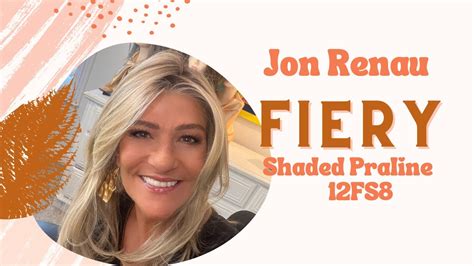 Jon Renau Fiery Shaded Praline Fs Wig Review Youtube