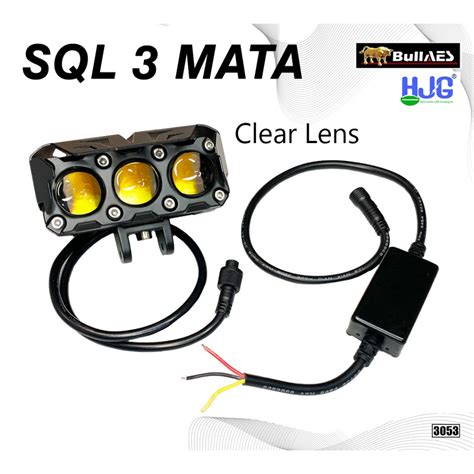 Jual Projie Mini Laser Foglamp SQL 3 MATA Hi Loo 45 Watt Driver